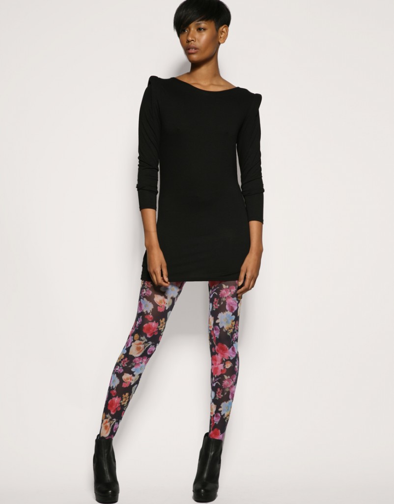 ASOS Pretty Flowers Tights