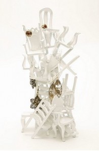 Dollhouse Chairs Jewelry Stand