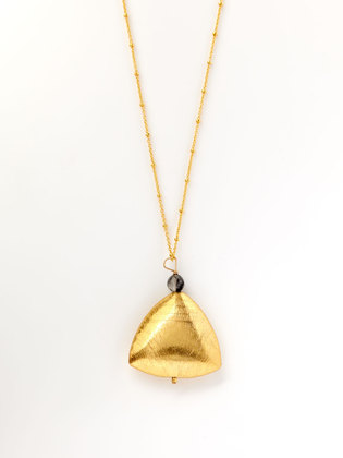 GOLD TRIANGLE NECKLACE
