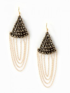 Pyrite Chandelier Earrings