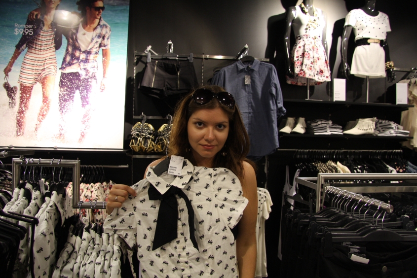 Karolina at H&M