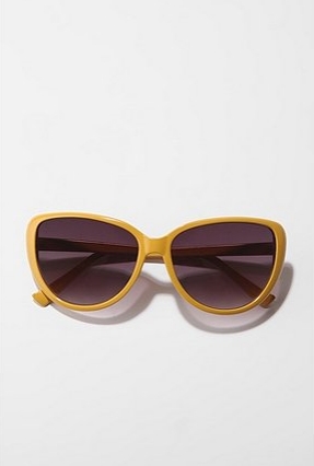 Squared Off Cat Eye Sunglasses